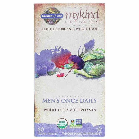 Men's Once Daily Whole Food Multivitamin, GOLM